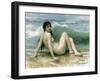 La Vague, 1896-William Adolphe Bouguereau-Framed Giclee Print