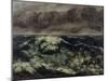 La Vague-Gustave Courbet-Mounted Giclee Print