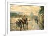 La Val De Grace, Spring Morning-Childe Hassam-Framed Premium Giclee Print