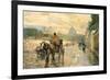 La Val De Grace, Spring Morning-Childe Hassam-Framed Premium Giclee Print