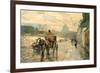 La Val De Grace, Spring Morning-Childe Hassam-Framed Art Print