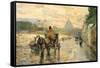 La Val De Grace, Spring Morning-Childe Hassam-Framed Stretched Canvas