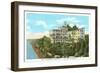 La Valencia Hotel, La Jolla, California-null-Framed Art Print