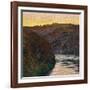 La Vallée de la Creuse, soleil couchant-Claude Monet-Framed Giclee Print