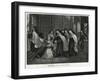 La Valliere Becomes Nun-null-Framed Art Print