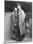 La Valse dans l'ombre WATERLOO BRIDGE by Mervin Leroy with Vivien Leigh and Robert Taylor, 1940 (b/-null-Mounted Photo