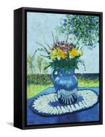 La Vase Bleu, 2003-Michel Bultet-Framed Stretched Canvas