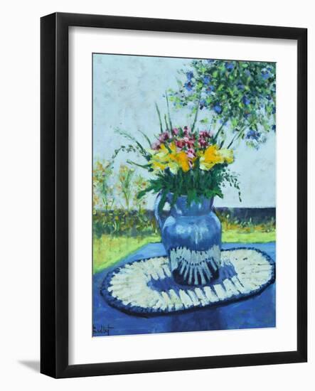 La Vase Bleu, 2003-Michel Bultet-Framed Giclee Print