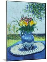 La Vase Bleu, 2003-Michel Bultet-Mounted Giclee Print