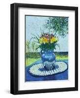 La Vase Bleu, 2003-Michel Bultet-Framed Giclee Print