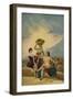 'La Vendimia', (The Grape Harvest or Autumn), 1786, (c1934)-Francisco Goya-Framed Giclee Print