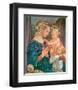 La Vergine Col Figlio-Fra Filippo Lippi-Framed Art Print