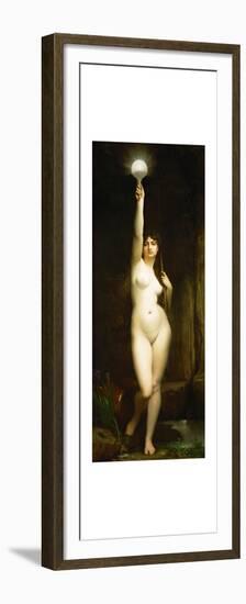 La Verite-Truth, 1870 Canvas, 264,7 x 111,8 cm RF 1981-29.-JULES LEFEBVRE-Framed Premium Giclee Print