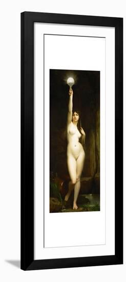 La Verite-Truth, 1870 Canvas, 264,7 x 111,8 cm RF 1981-29.-JULES LEFEBVRE-Framed Premium Giclee Print
