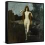 La Vérité-Jean Jacques Henner-Framed Stretched Canvas