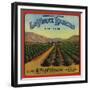 La Verne Rancho Brand - La Verne, California - Citrus Crate Label-Lantern Press-Framed Premium Giclee Print