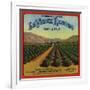 La Verne Rancho Brand - La Verne, California - Citrus Crate Label-Lantern Press-Framed Art Print