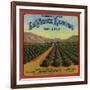 La Verne Rancho Brand - La Verne, California - Citrus Crate Label-Lantern Press-Framed Art Print