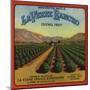La Verne Rancho Brand - La Verne, California - Citrus Crate Label-Lantern Press-Mounted Art Print