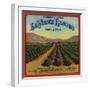 La Verne Rancho Brand - La Verne, California - Citrus Crate Label-Lantern Press-Framed Art Print