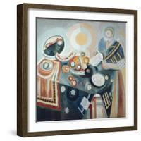 La Verseuse-Robert Delaunay-Framed Art Print