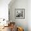La Verseuse-Robert Delaunay-Framed Art Print displayed on a wall