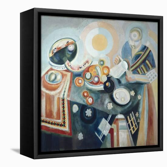 La Verseuse-Robert Delaunay-Framed Stretched Canvas