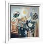 La Verseuse-Robert Delaunay-Framed Art Print