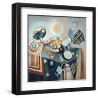 La Verseuse-Robert Delaunay-Framed Art Print