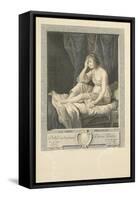 La Vertu Irresolue-Elisabeth Louise Vigee-LeBrun-Framed Stretched Canvas