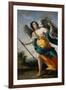 La Vertu-Virtue, around 1640.-Simon Vouet-Framed Giclee Print