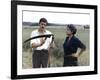 La veuve Couderc by Pierre Granier Deferre with Alain Delon and Simone Signoret, 1971 (d'apres Geor-null-Framed Photo