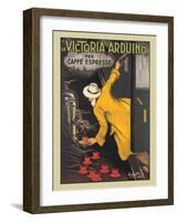 La Victoria Arduino Coffee Maker - Caffé Espresso, Vintage French Advertising Poster, 1890-Leonetto Cappiello-Framed Art Print