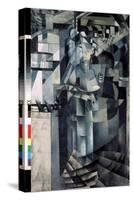 La Vie Dans Un Grand Hotel (Life in a Grand Hotel). Peinture De Kasimir Severinovich Malevitch (Mal-Kazimir Severinovich Malevich-Stretched Canvas