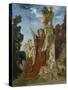 La Vie de l'Humanité : l'Age d'argent, Orphée-Gustave Moreau-Stretched Canvas