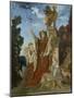La Vie de l'Humanité : l'Age d'argent, Orphée-Gustave Moreau-Mounted Giclee Print