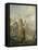 La Vie de l'Humanité : l'Age d'or, Adam-Gustave Moreau-Framed Stretched Canvas