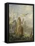 La Vie de l'Humanité : l'Age d'or, Adam-Gustave Moreau-Framed Stretched Canvas
