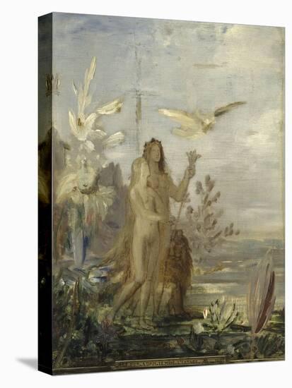 La Vie de l'Humanité : l'Age d'or, Adam-Gustave Moreau-Stretched Canvas