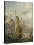 La Vie de l'Humanité : l'Age d'or, Adam-Gustave Moreau-Stretched Canvas
