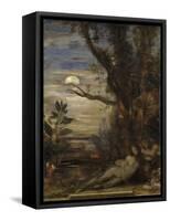 La Vie de l'Humanité : l'Âge d'or, Adam-Gustave Moreau-Framed Stretched Canvas