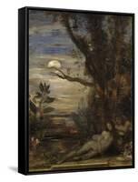 La Vie de l'Humanité : l'Âge d'or, Adam-Gustave Moreau-Framed Stretched Canvas