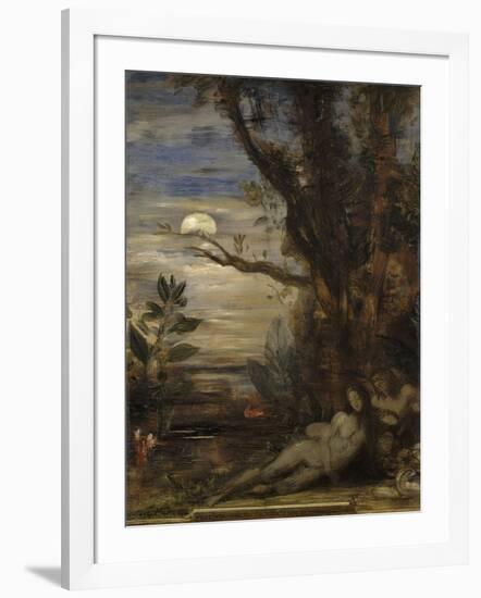 La Vie de l'Humanité : l'Âge d'or, Adam-Gustave Moreau-Framed Giclee Print