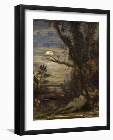 La Vie de l'Humanité : l'Âge d'or, Adam-Gustave Moreau-Framed Giclee Print