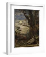 La Vie de l'Humanité : l'Âge d'or, Adam-Gustave Moreau-Framed Giclee Print