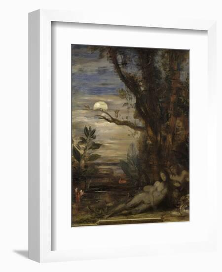 La Vie de l'Humanité : l'Âge d'or, Adam-Gustave Moreau-Framed Giclee Print