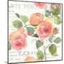 La Vie En Rose I-Julie Paton-Mounted Art Print