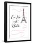 La Vie Est Belle-Martina Pavlova-Framed Art Print