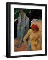 La vie et la mort-life and death, 1891-1893 Canvas, 92 x 75 cm Inv. 66.-Paul Gauguin-Framed Giclee Print