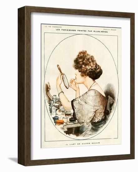 La Vie Parisienne, 1919, France-null-Framed Giclee Print